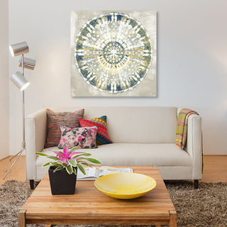 "Balanced V" by Ellie Roberts, Canvas Print, 37"x37"