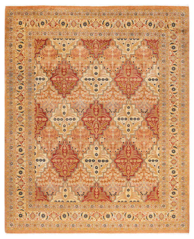 Mogul, One-of-a-Kind Hand-Knotted Area Rug  - Pink, 8' 2" x 10' 0"
