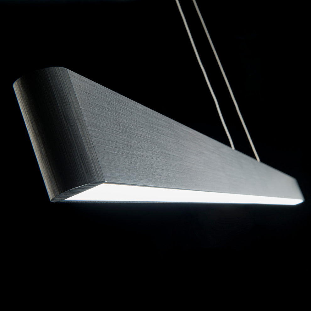 Volo LED Pendant 3000K, Black, 75"