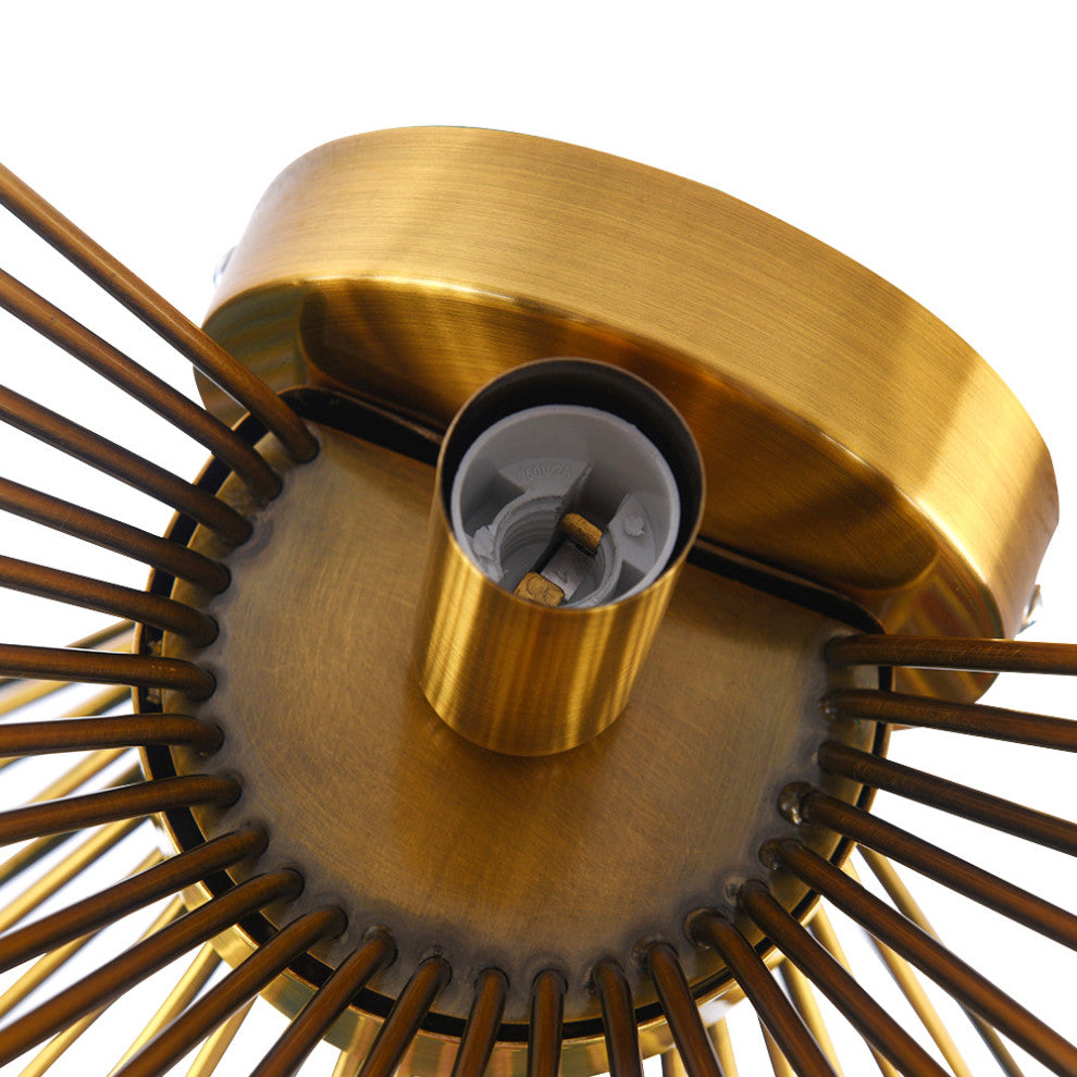 2 Light Starburst Wall Sconce