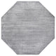 Unique Loom Kate Finsbury Rug, Gray, 5'3"x5'3" Octagon