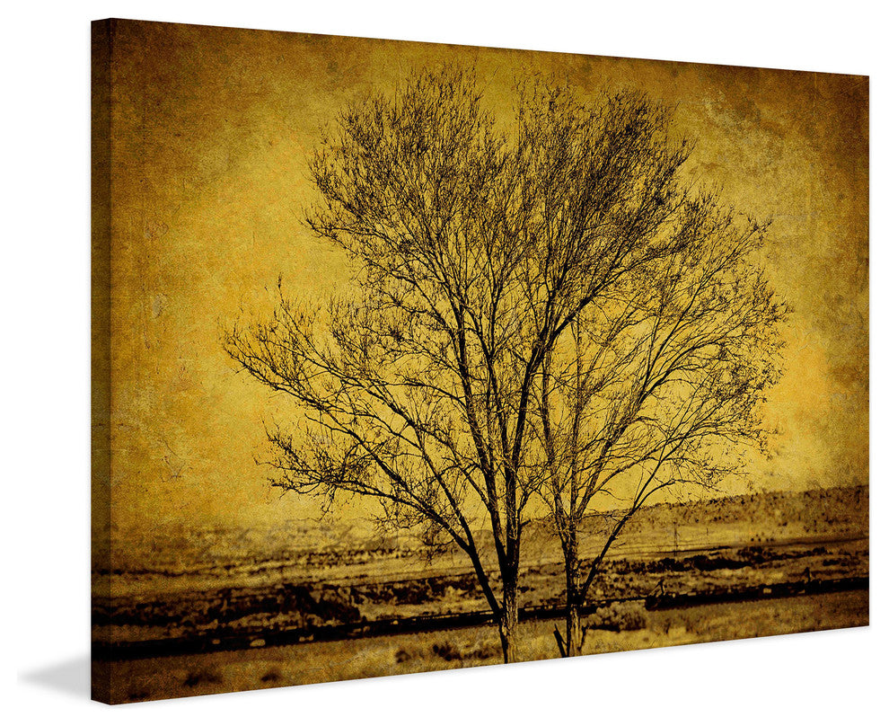 "Entwined Trees" Painting Print on Canvas by Malek
