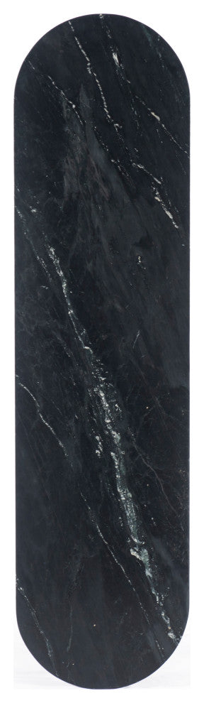 Giovani Media Console-Black Marble