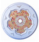 Artistry Lighting, Round 51" Antique White Ceiling Medallion (ART13-F1-096)