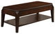 Benzara BM156765 Innovative Coffee Table With Lift Top, Walnut Brown