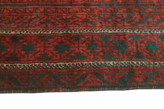 Fine Vintage Distressed Marc Rust/Navy Rug, 3'9x5'10