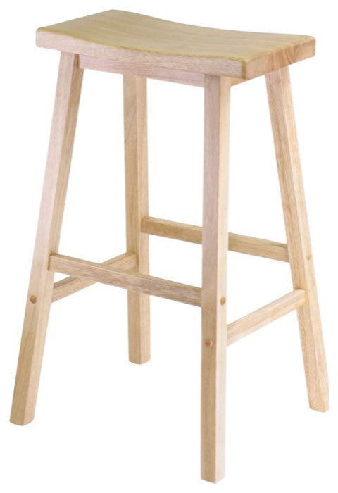 Saddle Seat Stool, Beech, 29"