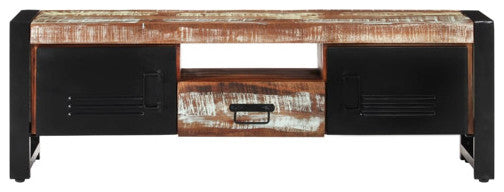 vidaXL TV Stand TV Console Sideboard Media Unit Cupboard Solid Wood Reclaimed