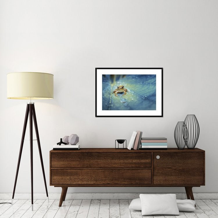 "Crystal Guard" Framed Digital Print by Robby Fakhriannur, 38"x28"