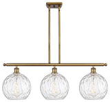 Innovations 516-3I-BB-G1215-10 3 Light Island Light, Brushed Brass