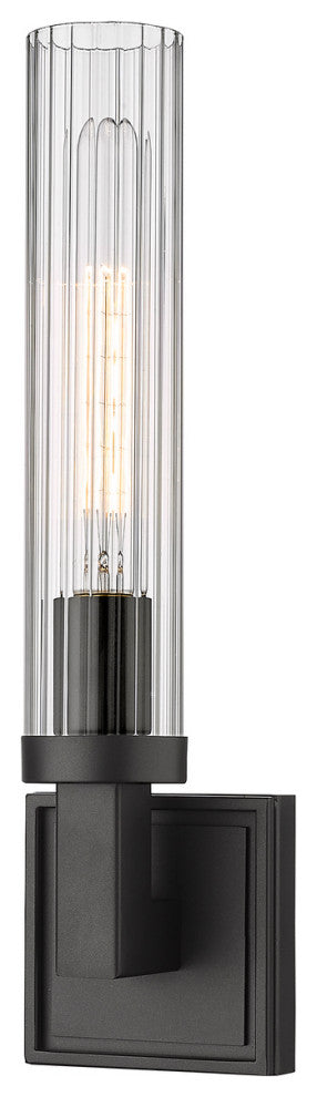 Z-LITE 3031-1S-BRZ 1 Light Wall Sconce, Bronze