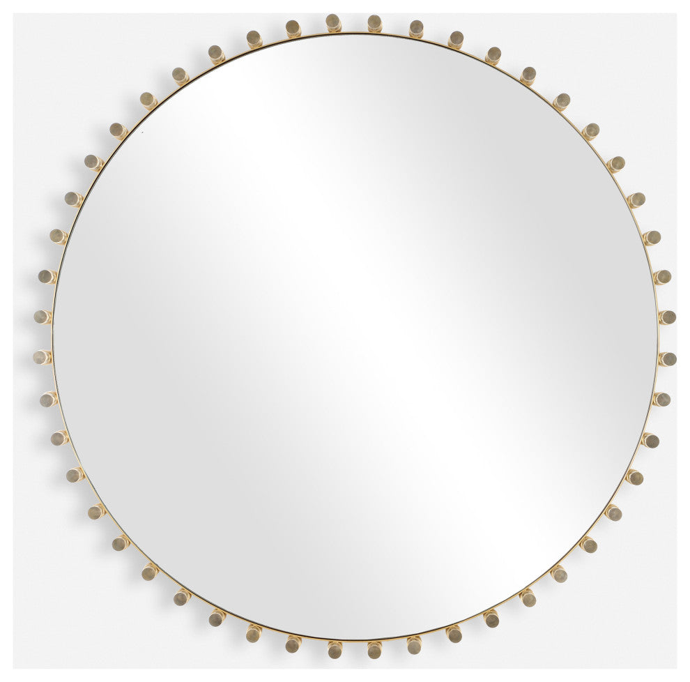 Uttermost 08219 Avelyne 37-1/4" Diameter Circular Flat Accent - Brass