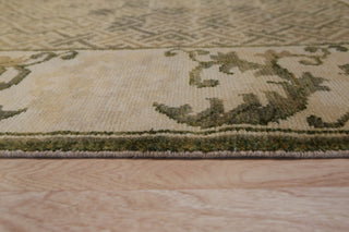 Green Transitional All Over Ningxia Area Rug