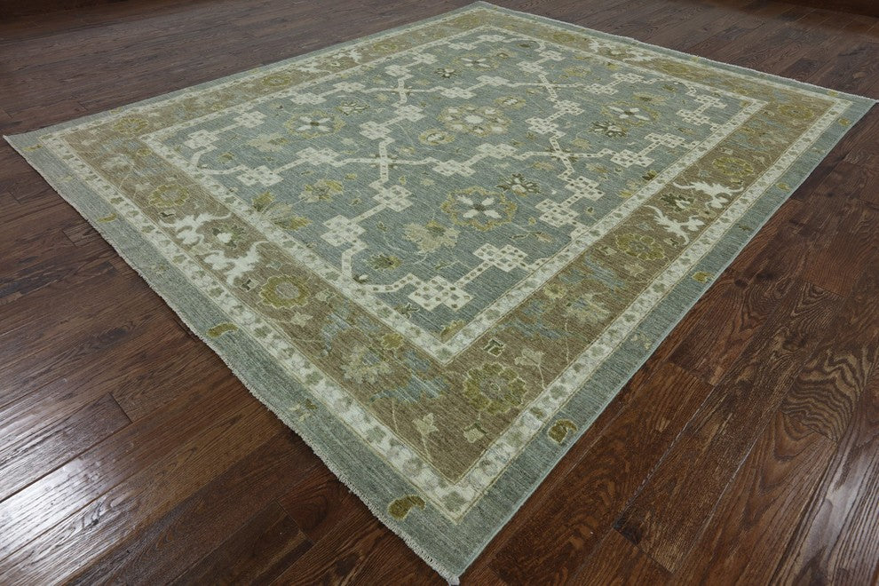 Traditional Chobi Peshawar Handmade Area Rug 8'x10', W2244