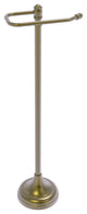 Carolina Freestanding Euro Style Toilet Paper Holder, Antique Brass