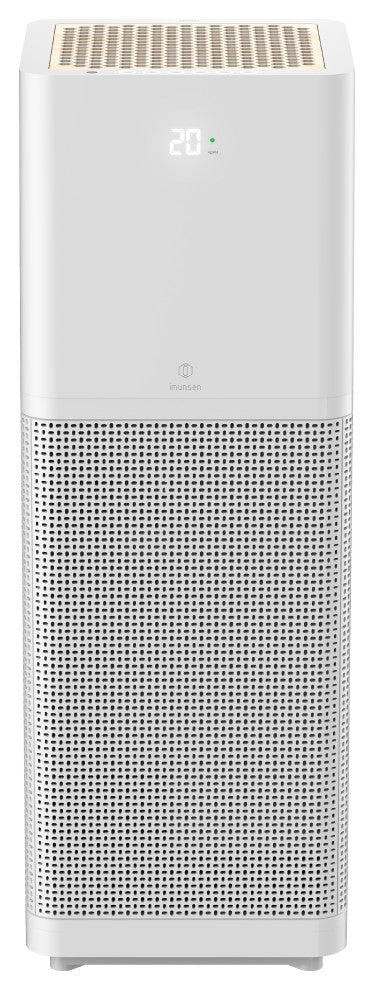 IMUNSEN Air Purifier with Cypress Wood Filter, White