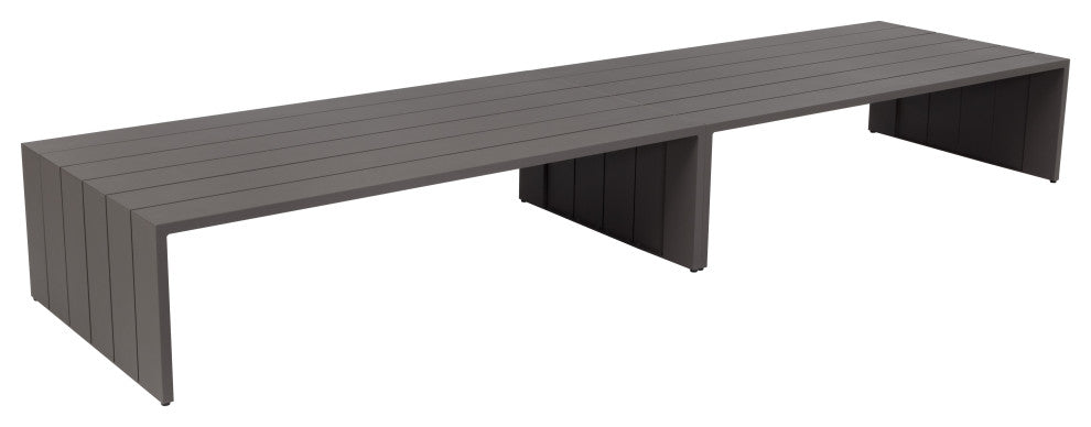 Verin Coffee Table, Warm Grey