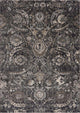 Hauteloom Georgiana Charcoal Area Rug, 4'3"x5'7" Rectangle