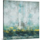 "Aqua Blu" Wrapped Canvas Art Print, 30"x30"x1.5"