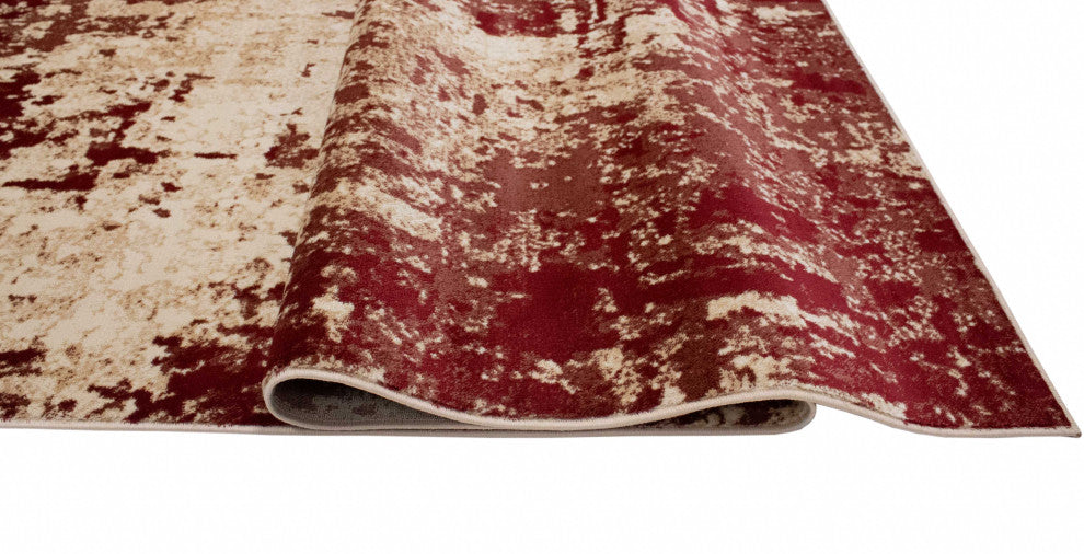 Noori Rug Lagoon Red/Beige Rug, 9'11"x13'11"
