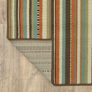 Montego 6996C Green/Blue 2'5" x 4'5" Rug
