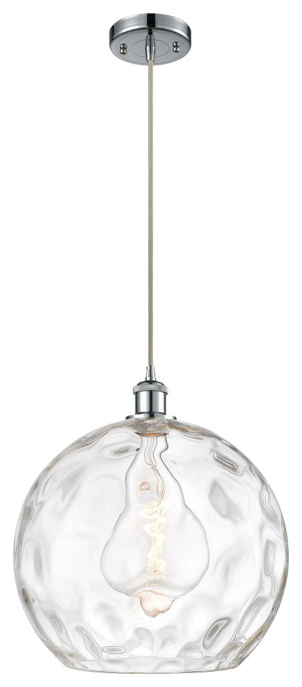 Innovations 516-1P-PC-G1215-14-LED 1-Light Pendant, Polished Chrome