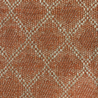 Plutus Brown Diamond Luxury Throw Pillow, 12"x20"