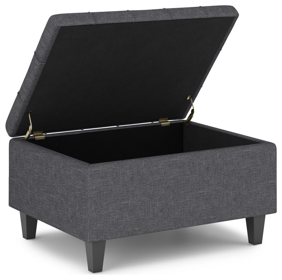 Harrison Small Coffee Table Storage Ottoman