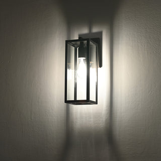 CHLOE Lighting Richard Transitional 1-Light Rubbed Bronze Outdoor Wall Sconce