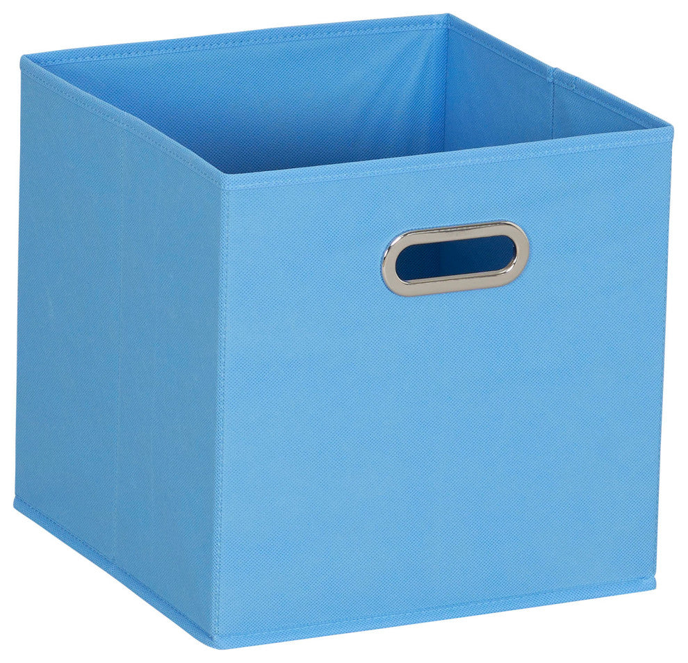 6 ct Open Fabric Cube Storage Bins