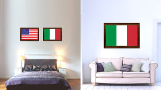 Italy Country Flag Canvas Print, 15"x21"