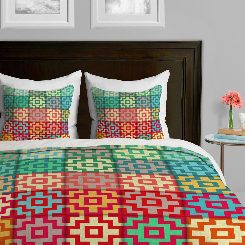 Deny Designs Sharon Turner Marrakech Duvet Cover, Lightweight