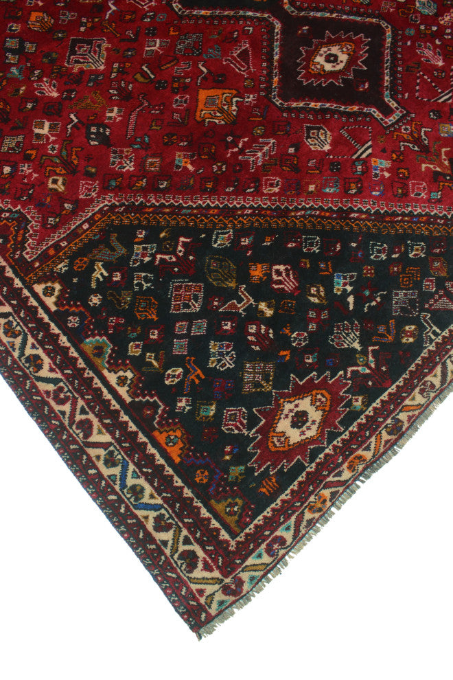 Semi-Antique Harley Red Rug