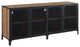 Sona 60" Industrial TV Stand - Rustic Oak