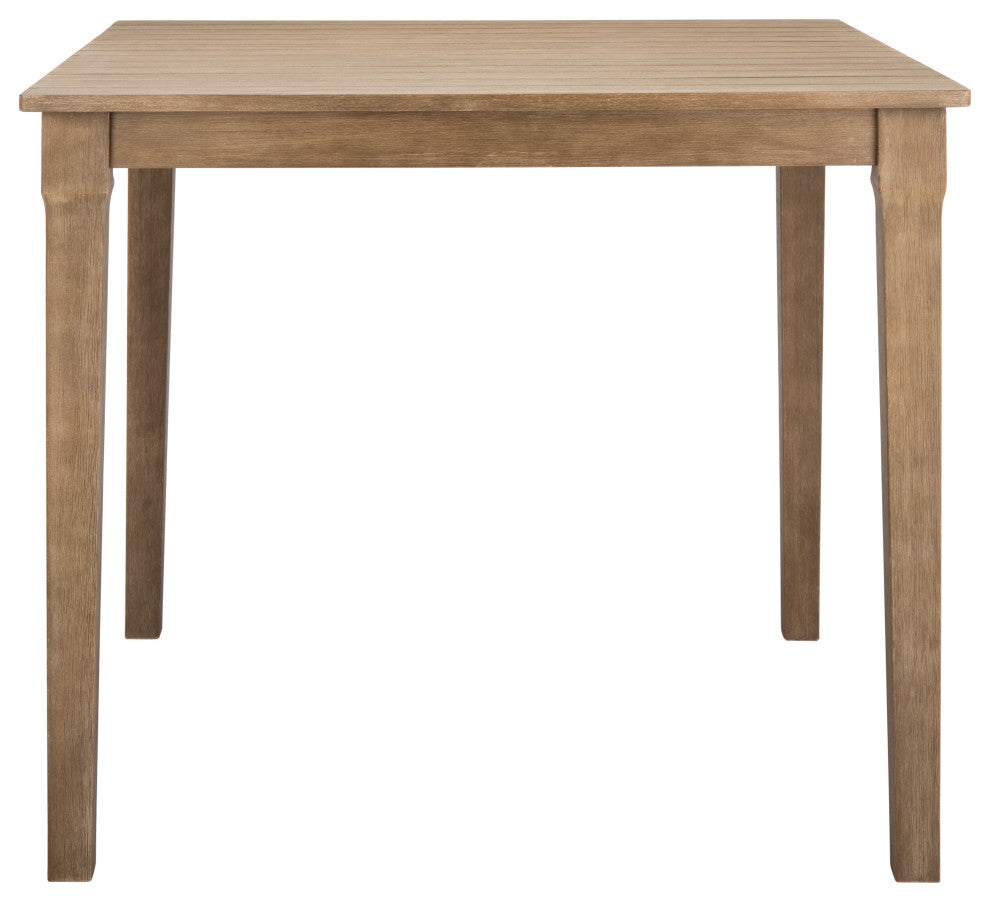 Safavieh San Salvador Patio Bar Table, Natural