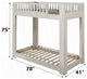 ACME Cedro T/T Bunk Bed, Weathered White Finish