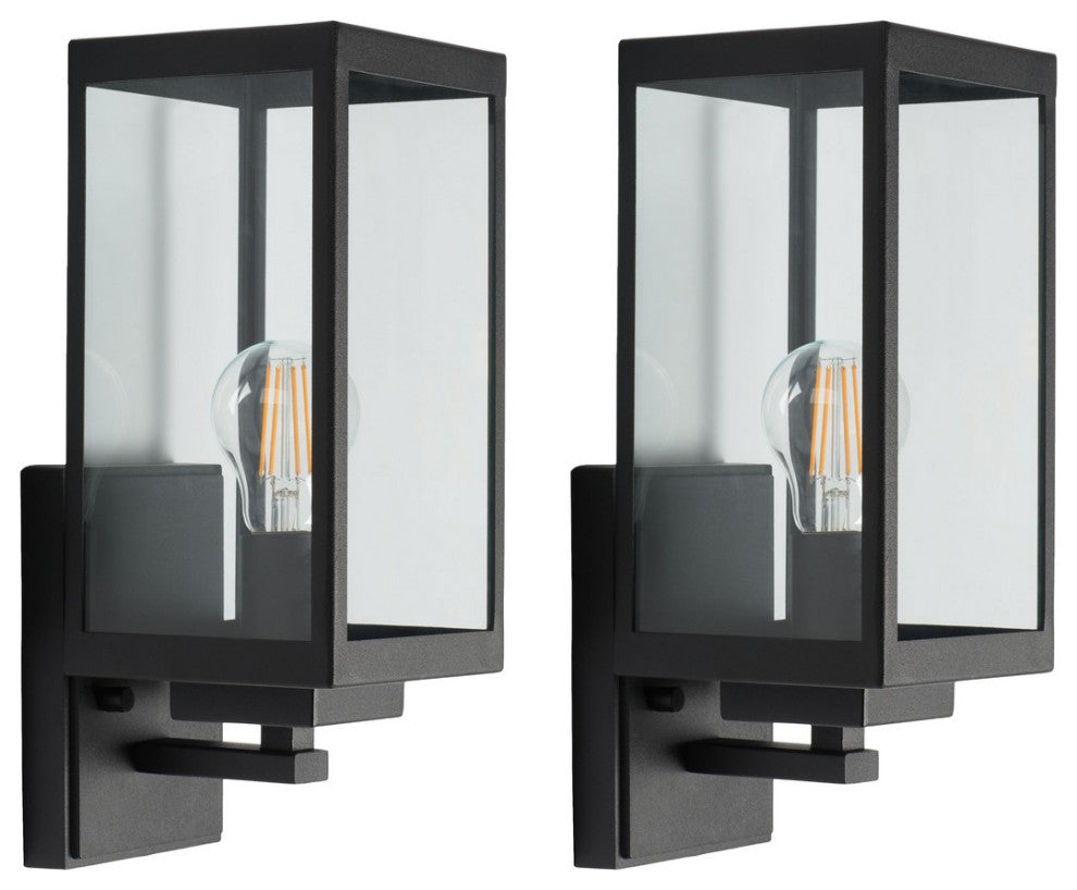 Safavieh Rinnah Outdoor Wall Sconce Set of 2 Bronze