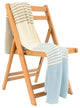 Shannon Throw, Stone and Natural and Sea Blue