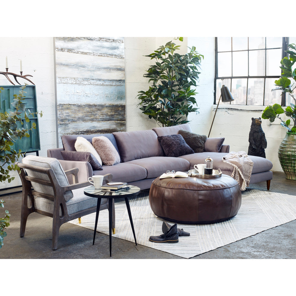 Contemporary Kodiak Bear Statue - Brown