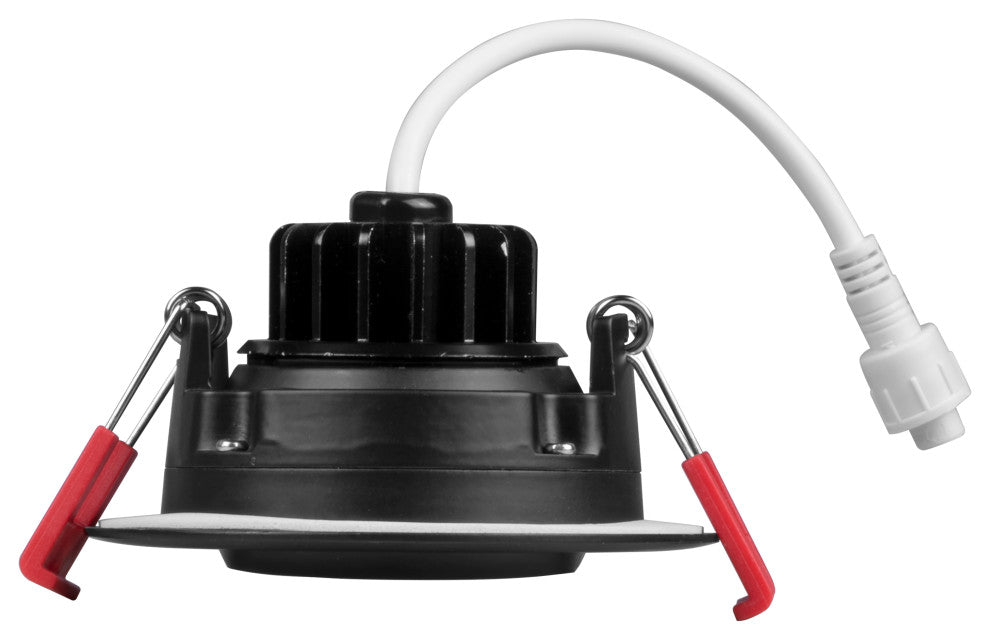 3" LED Gimbal Recessed Downlight, Black, 5000k