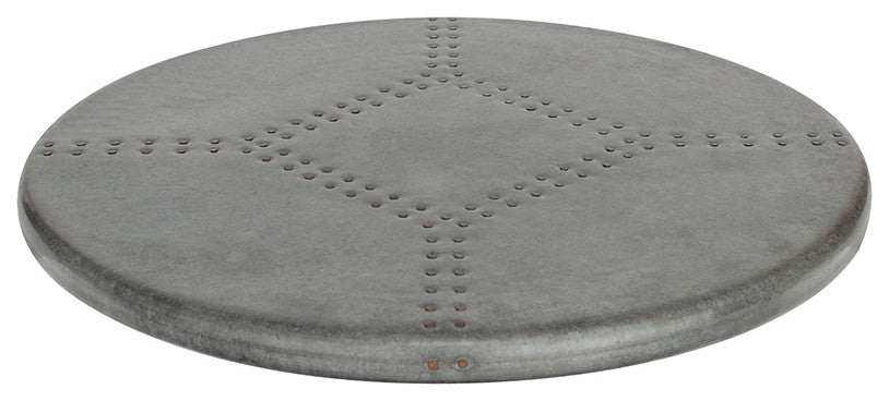 Zinc Lazy Susan, 18"