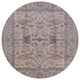 Ahgly Company Indoor Round Mid-Century Modern Area Rugs, 4' Round