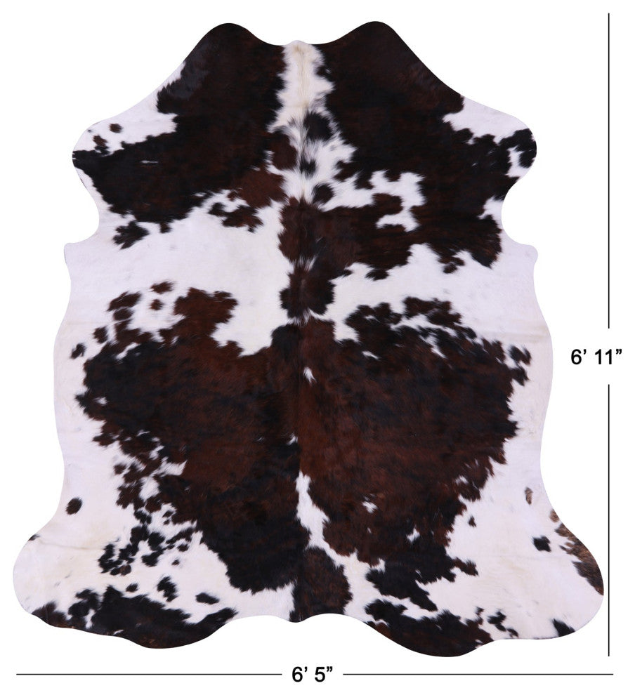 Natural Cowhide Rug 6' 11" X 6' 5" C2382