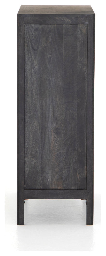 Sydney Tall Dresser, Black Wash