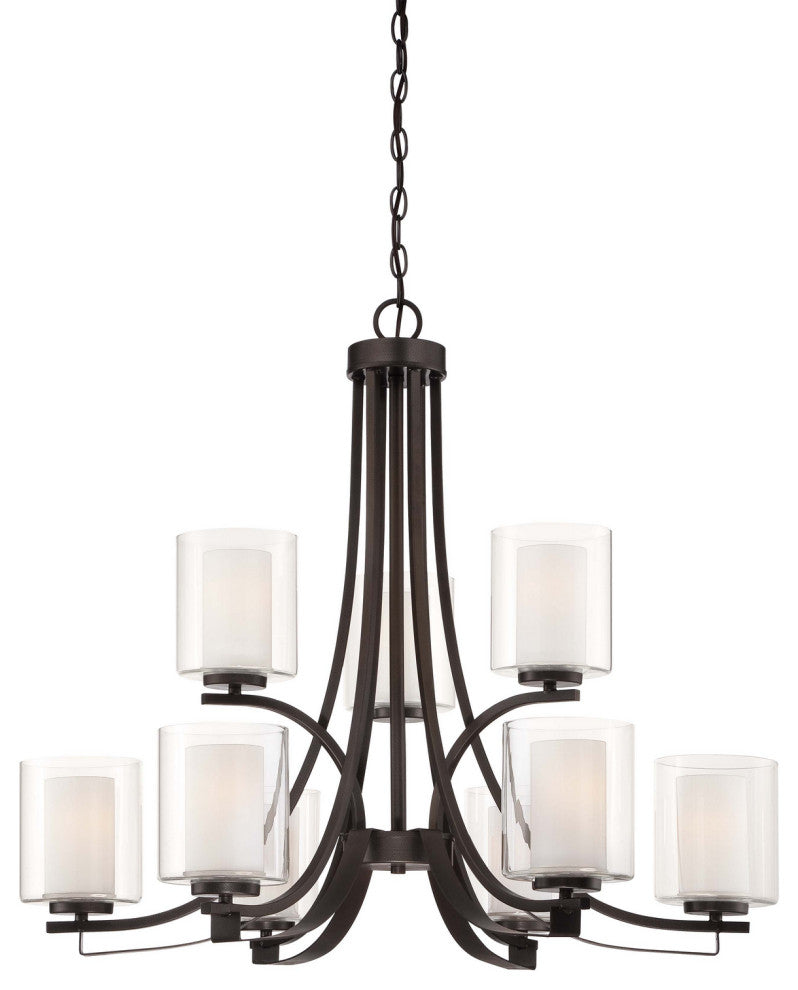 Minka Lavery Parsons Studio 9 Light Chandelier