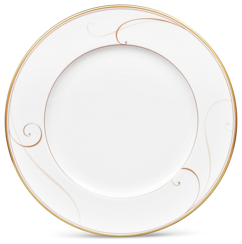 Noritake Golden Wave Accent Plates, Set of 4