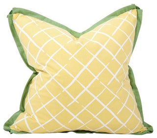 Howard Elliott Madcap Cottage Cove End Daffodil 24" x 24" Pillow - Down Insert
