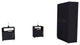 DEPOT E-SHOP Lubec 3 Piece Bedroom Set, Armoire and 2 Nightstands