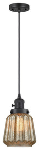 INNOVATIONS 201CSW-BK-G146 1-Light Mini Pendant Matte Black