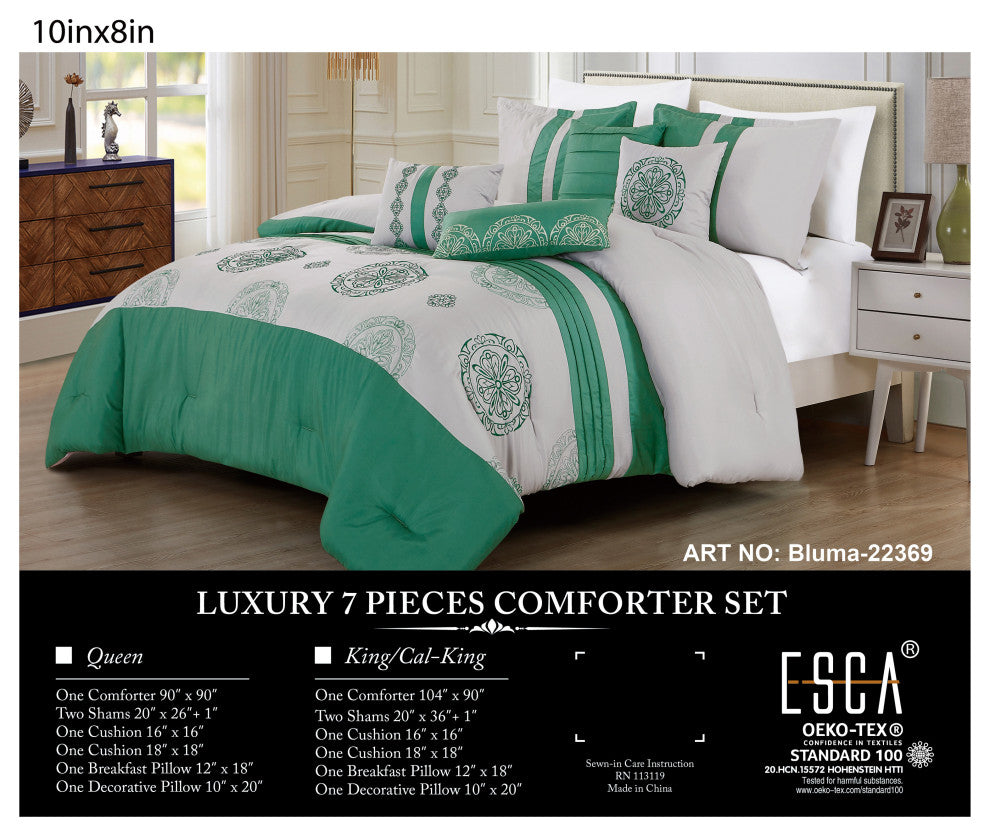 Bluma 7PC COMFORTER SET, King